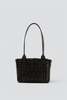 Nimes Black Basket Bag - Thumbnail 1