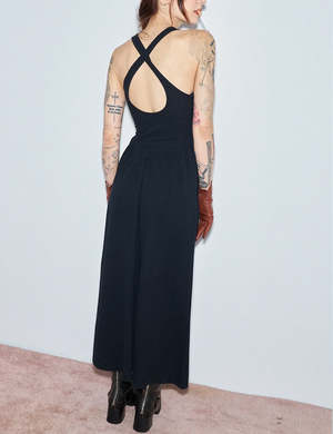 summer short formal dresses Polka Dot Tulle Midi Evening Dress with Sheer Long Sleeves main image 1