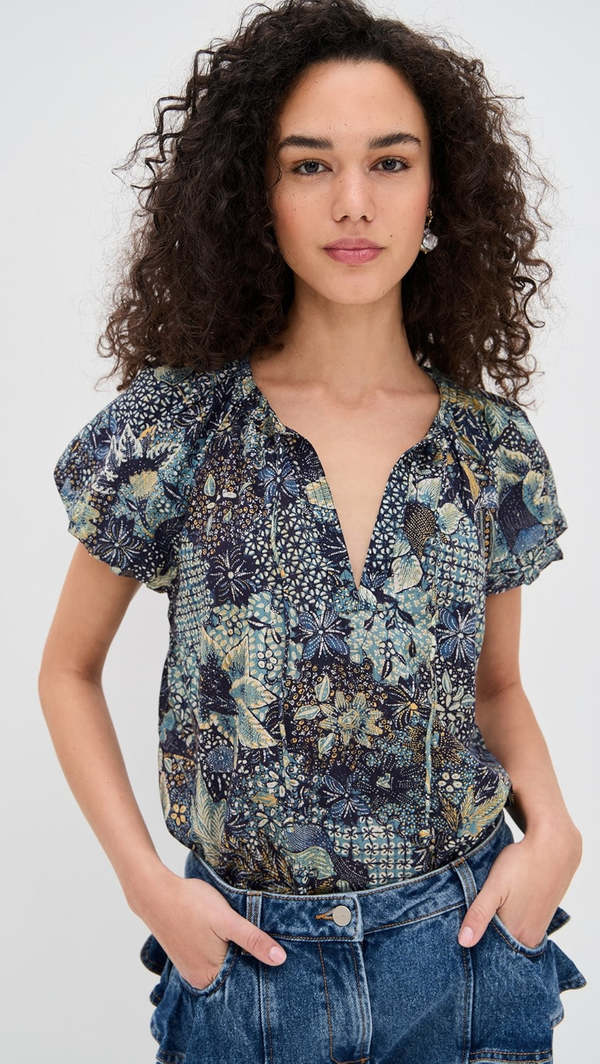 Ulla Johnson Issa Top - Portofino | Garmentory