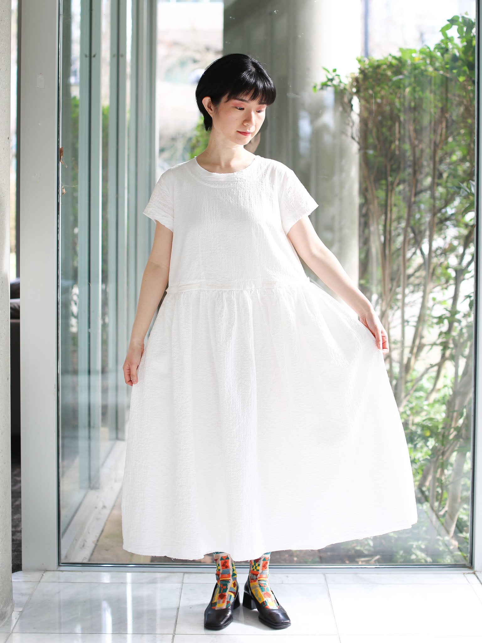 H+ Hannoh Wessel Dress Desdemona - White | Garmentory