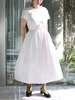 H+ Hannoh Wessel Dress Desdemona - White - Thumbnail 2
