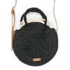 Other’s Trade for Hope Sisal Round Bag - Black - Thumbnail 1