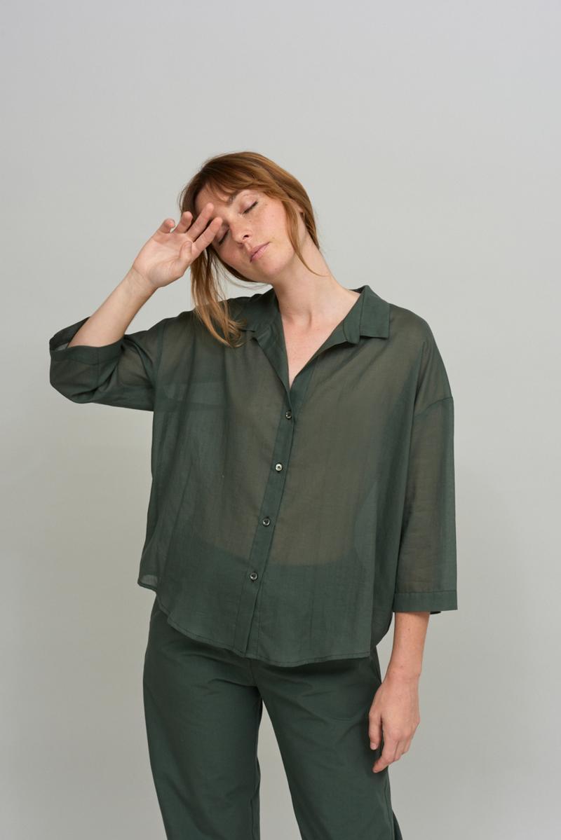 CUS Relaxed Shirt - Green