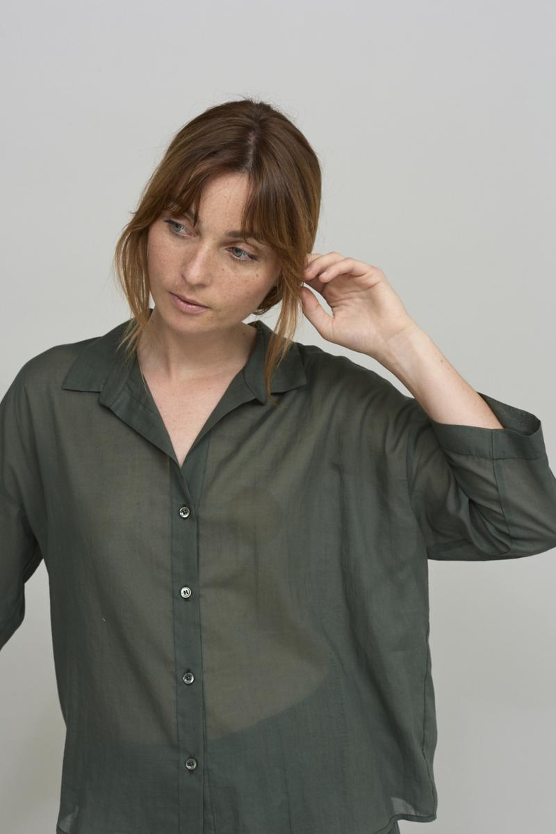 CUS Relaxed Shirt - Green