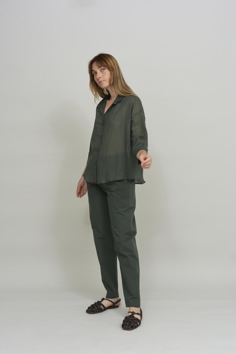CUS Relaxed Shirt - Green