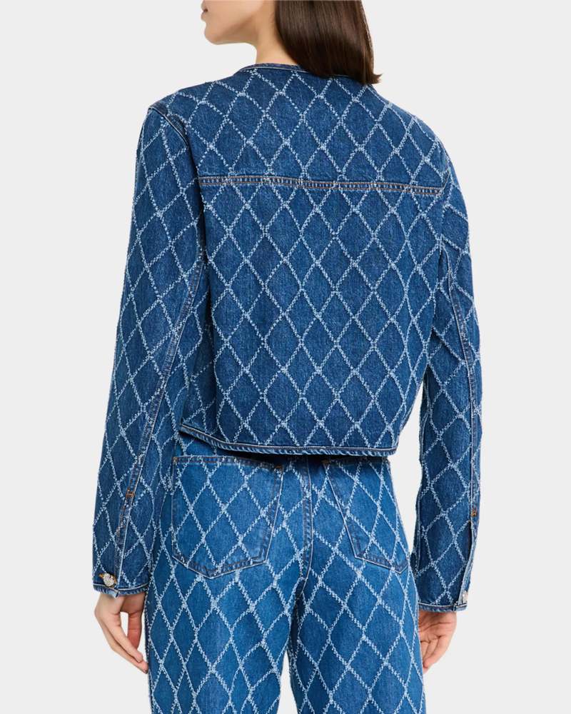 Veronica Beard Nolita Jacket - Blue Diamond