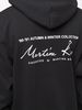 Martine Rose STK Hoodie - Black - Thumbnail 5