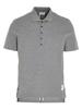 Thom Browne Polo Shirt - Light Gray - Thumbnail 1