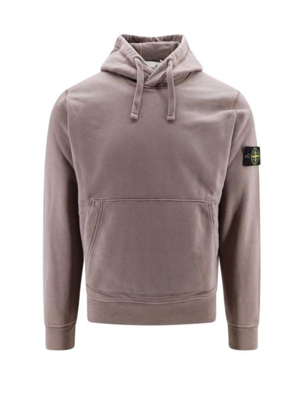 Stone Island Dove Grey Hoodie