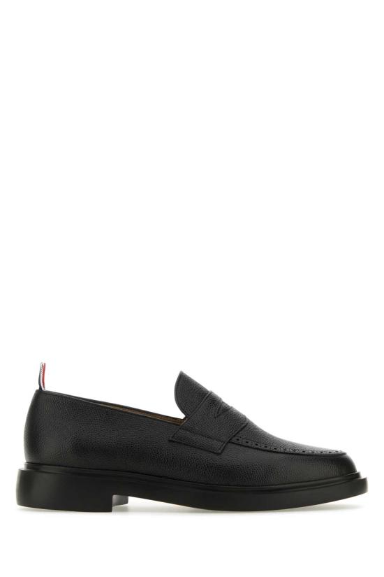 ローファー・オックスフォード THOM BROWNE Women Laced up Shoes FFF153AL0043 001 Black Thom Browne Laced Up Shoes - Black | Garmentory