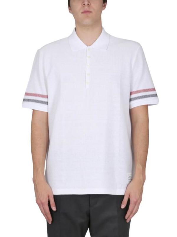 Thom Browne Polo Shirt - White