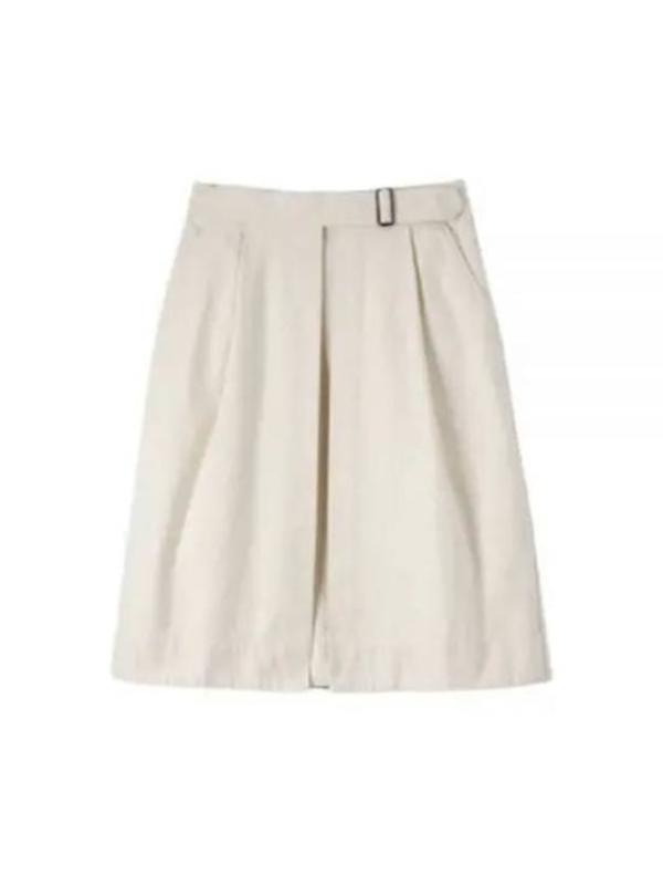 Margaret Howell Mid Skirt - Off White