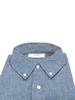 thom browne 4 Blue Shirt - Blue - Thumbnail 2