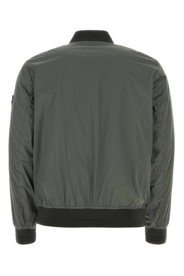 Stone Island Free Bomber Jacket - Dark Green