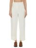 Margaret Howell Straight Pants - Off White - Thumbnail 1