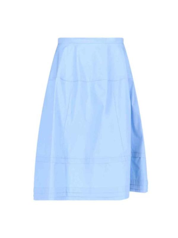 Marni Mid Skirt - Iris Blue