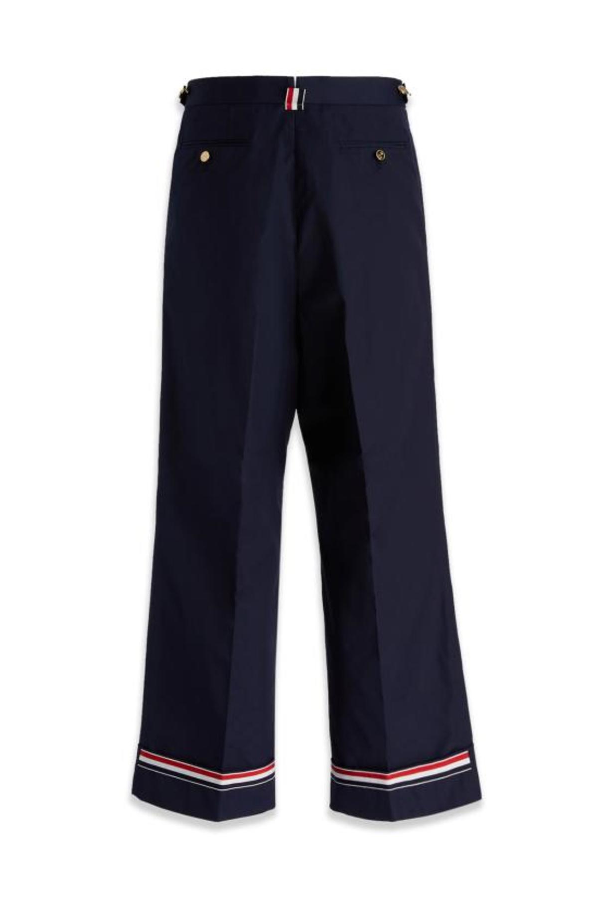 Thom Browne MTC162E04502415 Straight Pants - Navy - Image 2 of 3