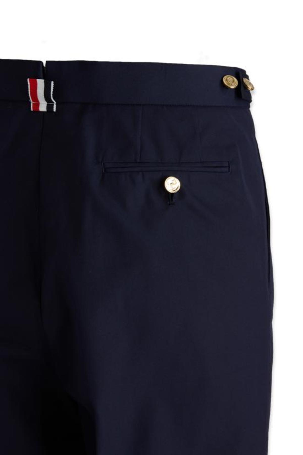 Thom Browne MTC162E04502415 Straight Pants - Navy - Image 3 of 3