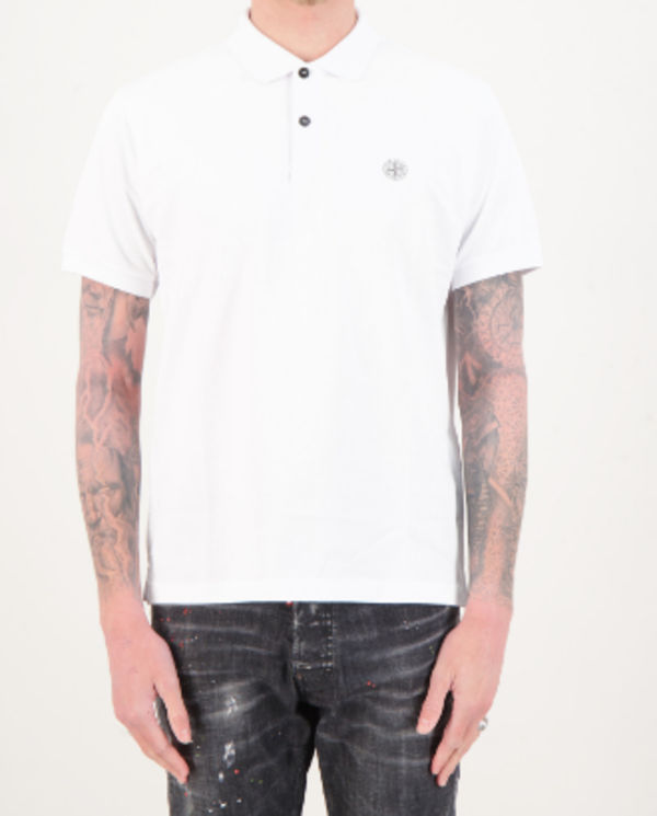 Stone Island Polo Shirt - White