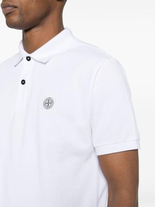 Stone Island Polo Shirt - White