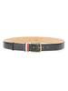 Thom Browne Leather Belt - Black - Thumbnail 1