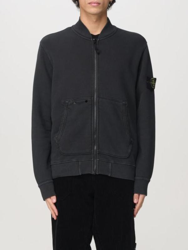 Stone Island 811565241 V0129 Bomber Jacket - Black