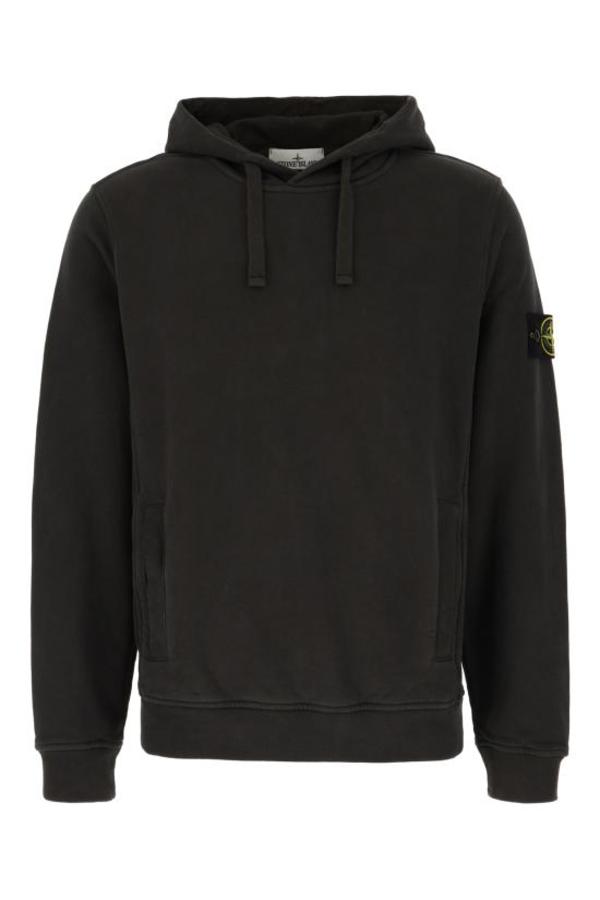 Stone Island Hoodie - Lead Grey