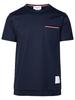 Thom Browne RWB T-Shirt - Navy - Thumbnail 1