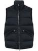 Stone Island Vest - Navy - Thumbnail 1