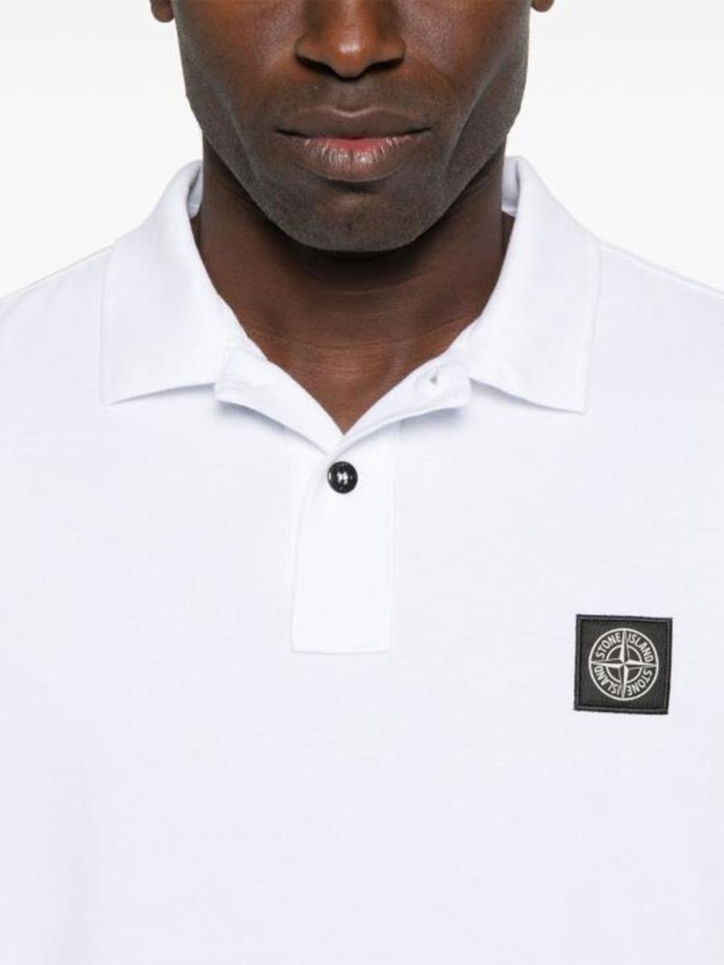 Stone Island Polo Shirt - White