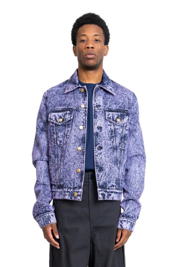 【MARNI】Denim Jacket Light Orchid Marni Denim Jacket - Light Orchid | Garmentory