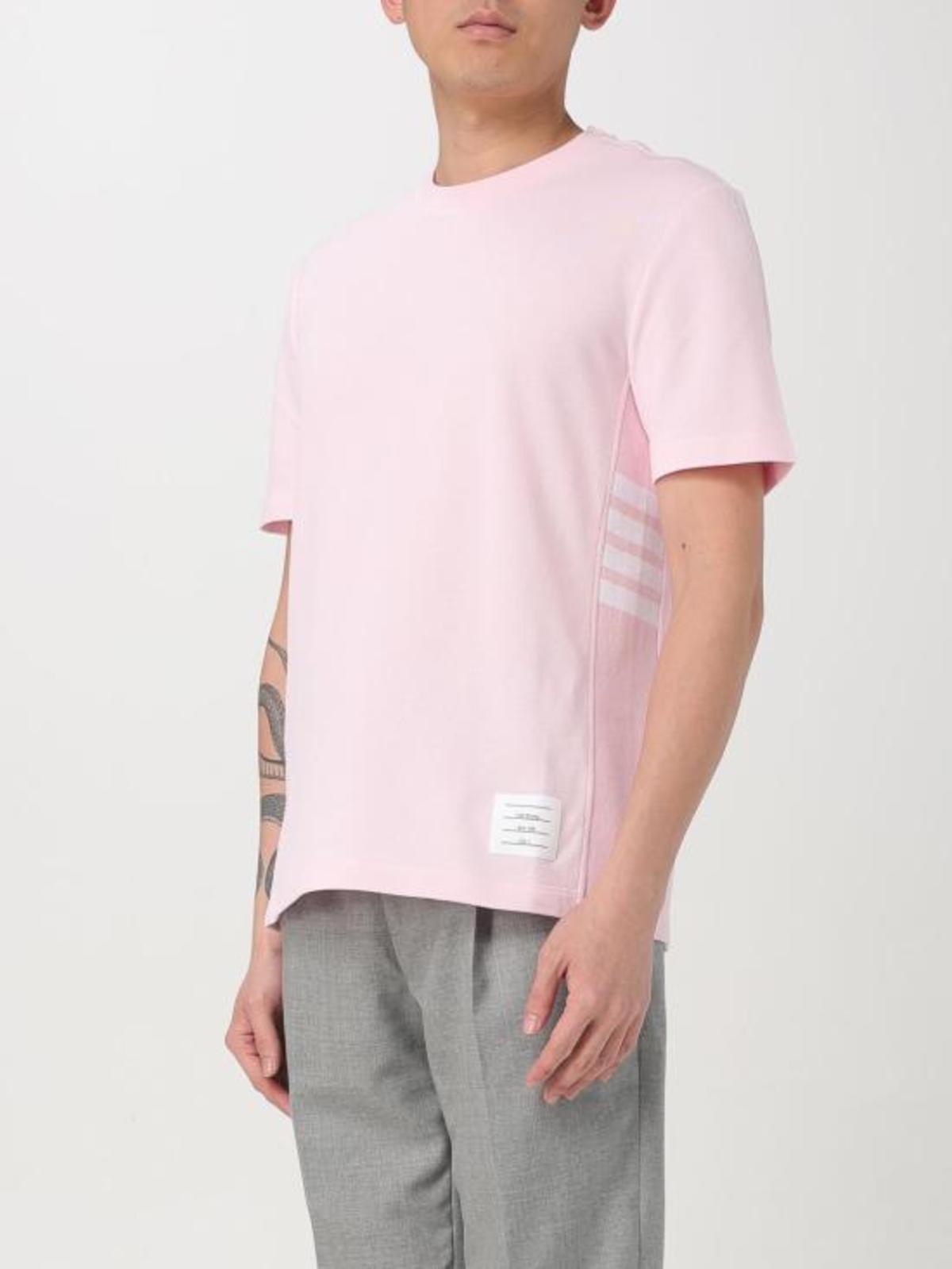 thom browne Pink T-Shirt - Pink - Image 4 of 5