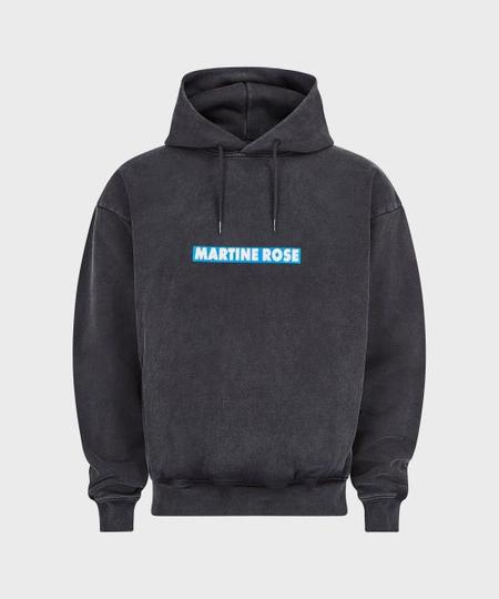 【MARTINE ROSE】LOGO PRINT SWEATSHIRT - BRIGHT BLUE:NAVY Martine Rose 20/20 Sweatshirt - navy | Garmentory