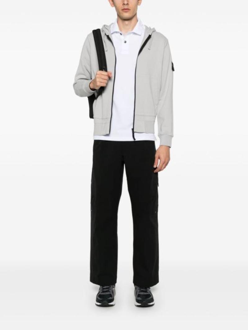 パーカー・フーディ STONE  Men Hoodies K1S156100044S0051 V0061 Grey Stone Island Fleece Hoodie in Gray | SVD USA