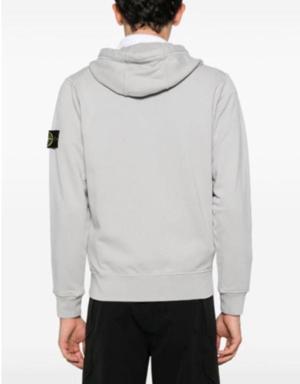 パーカー・フーディ STONE  Men Hoodies K1S156100044S0051 V0061 Grey Stone Island Fleece Hoodie in Gray | SVD USA
