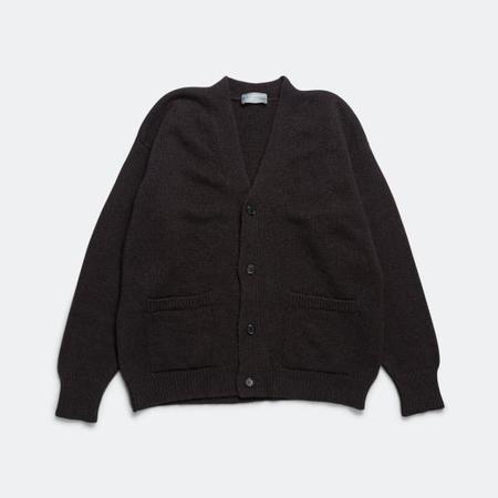 トップス MARGARET HOWELL 20SS Linen Cardigan-Gr/M Small Crew Neck Cardigan – La Garçonne