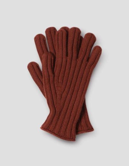 Margaret Howell Lambswool Scout Scarf - Sports Red | Garmentory