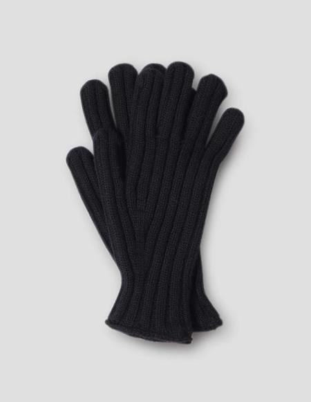 Margaret Howell｜ (MHL CHUNKY FINGERLESS GLOVE - DARK BR MHL by Margaret Howell Chunky Fingerless Gloves Black | END