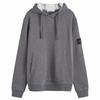 Stone Island Hoodie - Dark Grey Melange - Thumbnail 1