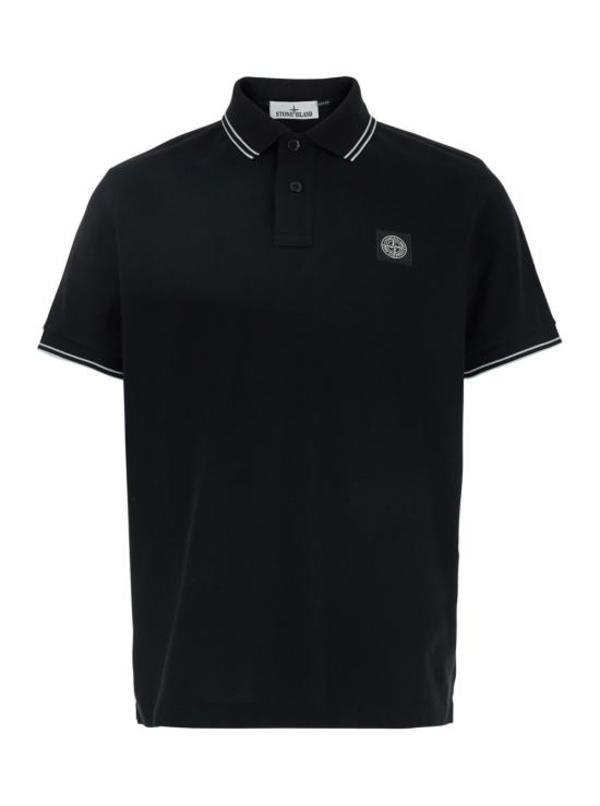 Stone Island Polo Shirt - Black | Garmentory