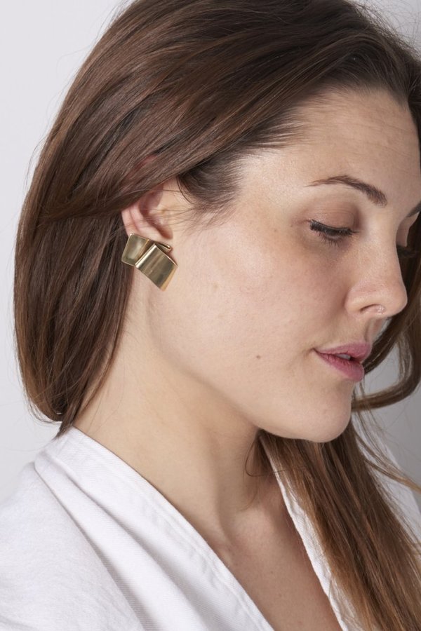 Castlecliff Fold Stud Earring Castlecliff Fold Stud Earring