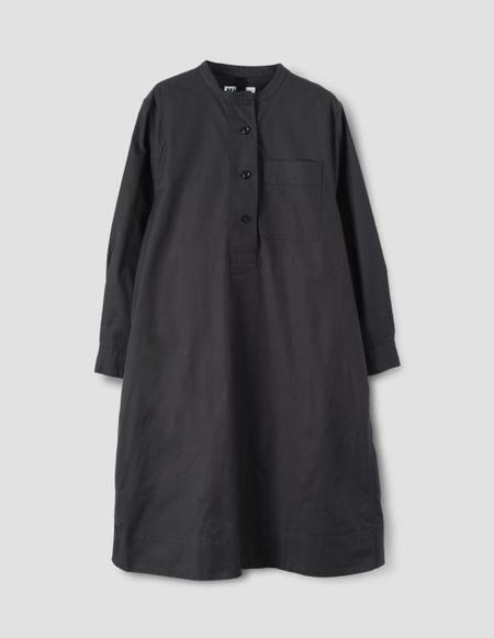 Margaret Howell MHL Patch Pocket Day Cotton Twill Dress