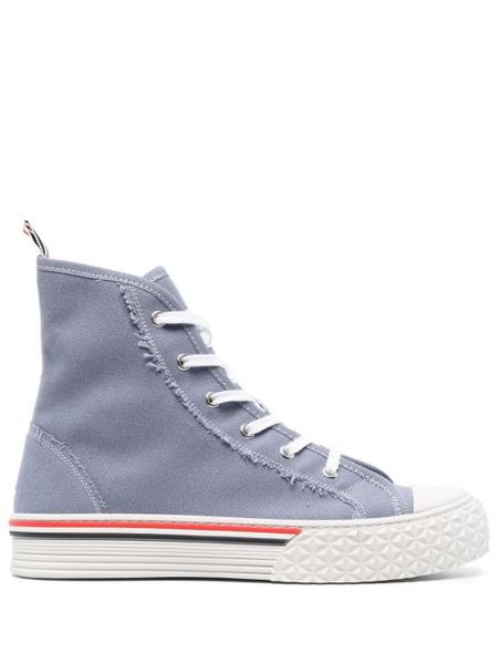 Thom Browne Heritage Trainer Vulcanized Mid-Top Sneakers