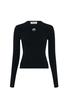 MARINE SERRE Sweater - Black - Thumbnail 1