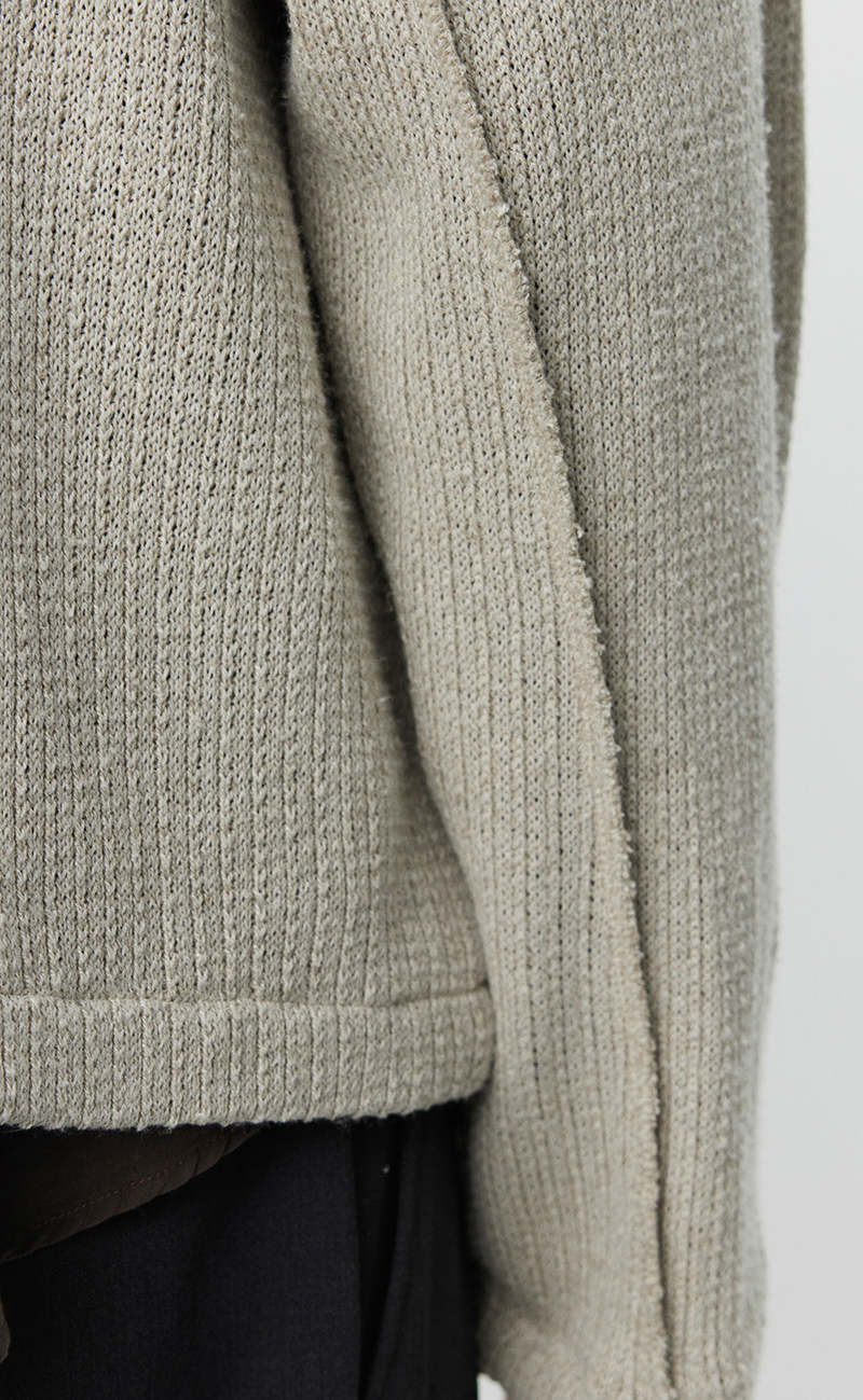 mfpen Leisure Zip Sweater - Oatmeal | Garmentory