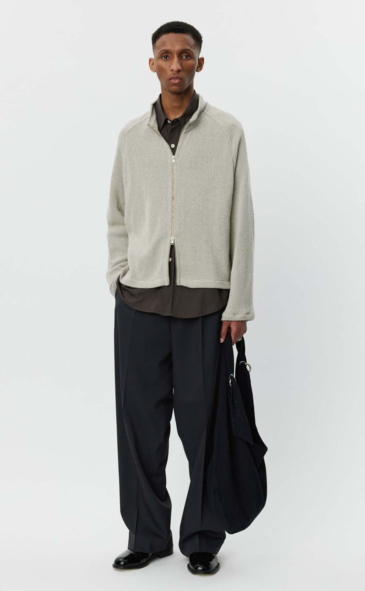 mfpen Leisure Zip Sweater - Oatmeal | Garmentory