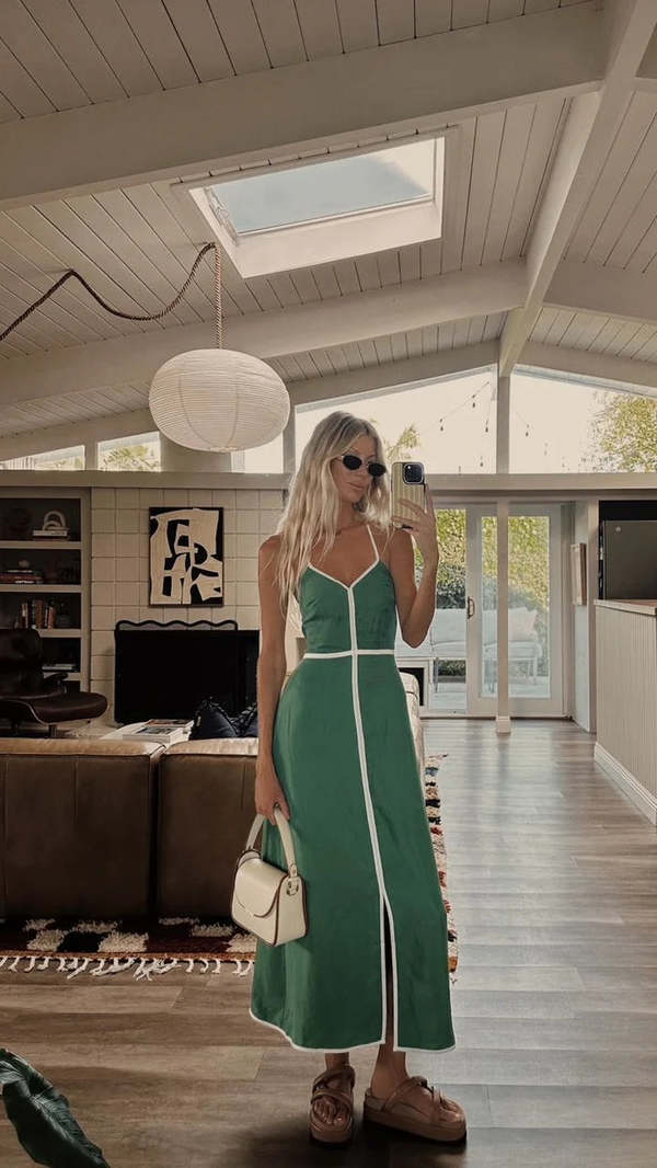 Sancia Isobel Dress - Matcha