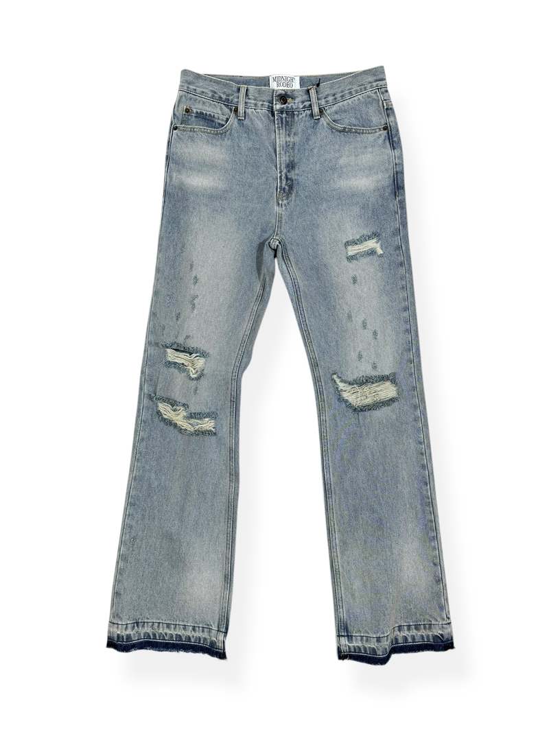 Midnight Rodeo Bootcut Denim - Washed Blue