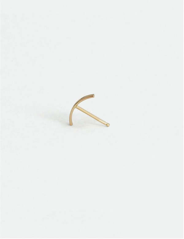 Kathleen Whitaker Stitch Stud - 14K Gold