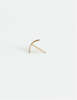 Kathleen Whitaker Stitch Stud - 14K Gold - Thumbnail 1
